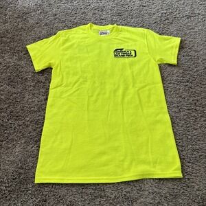 Formula 1 F1 Las Vegas Tee T Shirt Men's Size Small S Neon Yellow High Quality